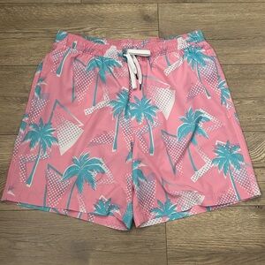 Sonoma Pink and Teal Swim Shorts